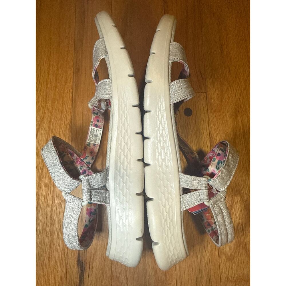 NEW Skechers On-The-Go 600 Sport Sandals Gray Women’s Size 9 NWOT - Picture 6 of 8